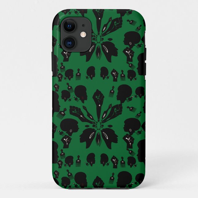Capa Para iPhone 11 Corajoso e bonito_ (Verso)