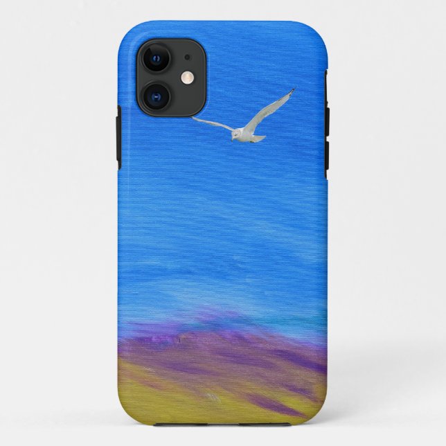 Capa Para iPhone 11 Cores de água (Verso)