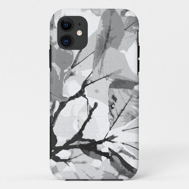 Capa Para iPhone 11 Cores de outono, folhas 2 (Verso)