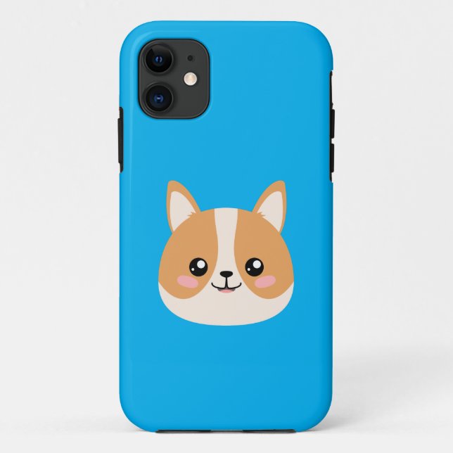 Capa Para iPhone 11 Corgi (Verso)