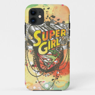 Capa Para iPhone 11 Correntes de Supergirl