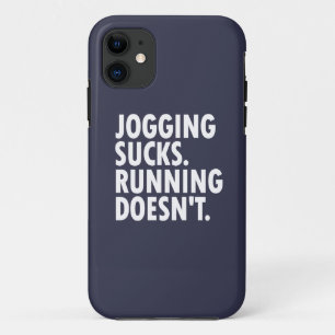 Capa Para iPhone 11 Correr devagar é uma droga. Correr não.