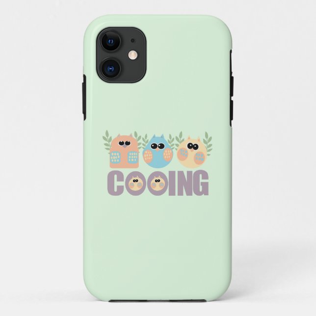 Capa Para iPhone 11 Coruja (Verso)