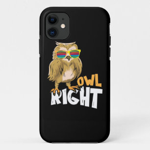 Capa Para iPhone 11 Coruja Direita