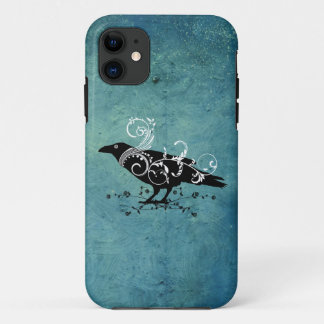 Capa Para iPhone 11 Corvo & caso de Iphone 5 da cerceta dos