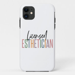 Capa Para iPhone 11 Cosmetólogo esteticista licenciado Beautician