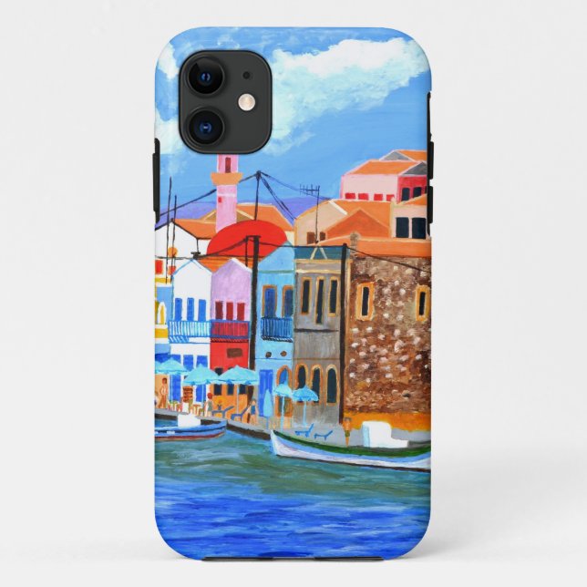 Capa Para iPhone 11 Costa grega (Verso)
