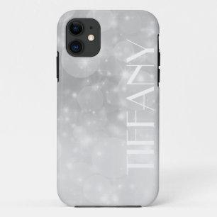 Capa Para iPhone 11 Costume de Natal de prata