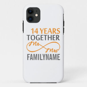 Capa Para iPhone 11 Costume, Sr. e Sra. 14