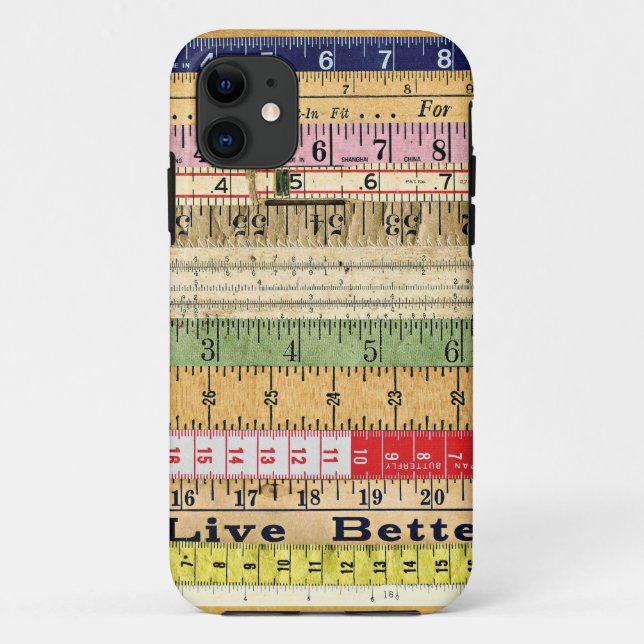 Capa Para iPhone 11 Costura Indo Medir Artesanatos (Verso)