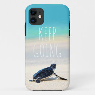 Capa Para iPhone 11 Cota Motivacional Continua A Ir À Praia da Tartar