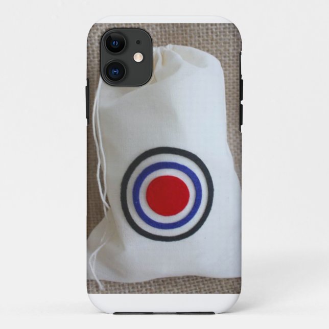 Capa Para iPhone 11 Cotton Muslin Bag, Cotton Pouch, Wedch Bag (Verso)