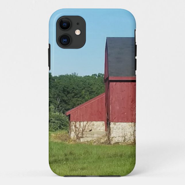 Capa Para iPhone 11 Country Barn (Verso)
