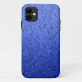 Capa Para iPhone 11 Couro Azul