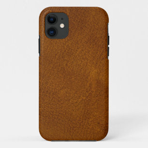 Capa Para iPhone 11 Couro de Brown