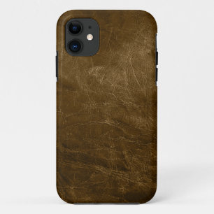Capa Para iPhone 11 Couro de Brown