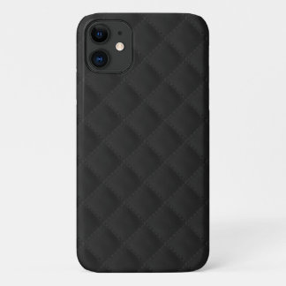 Capa Para iPhone 11 Couro Preto
