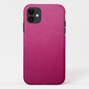 Capa Para iPhone 11 Couro Rosa