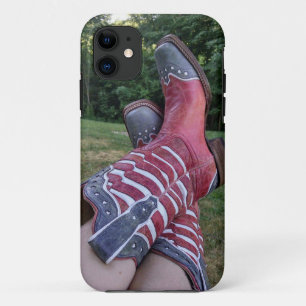 Capa Para iPhone 11 Cowgirl Boots
