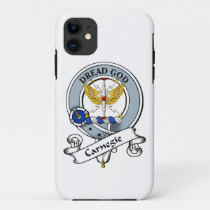 Capa Para iPhone 11 Crachá do clã de Carnegie