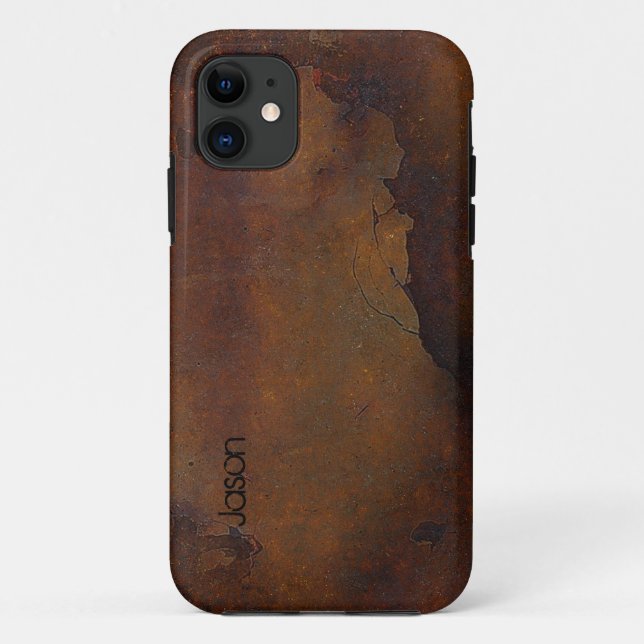 Capa Para iPhone 11 Cracking e Rusty (Verso)