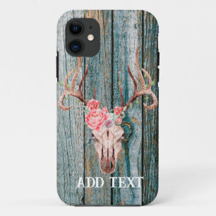 Capa Para iPhone 11 Crânio Russo de Veado Ocidental