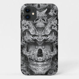 Capa Para iPhone 11 Crânios