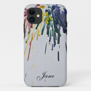 Capa Para iPhone 11 Crayons Melgados Personalizáveis