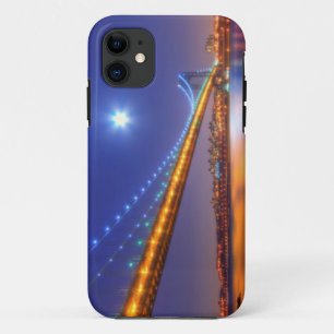 Capa Para iPhone 11 Crepúsculo, George Washington BridgePalisades, NJ