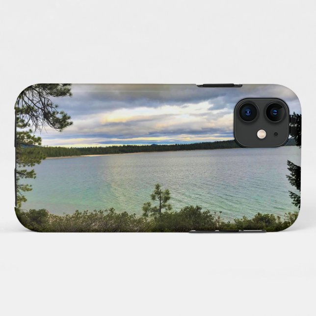 Capa Para iPhone 11 Crescent Lake, Oregon (Verso (horizontal))