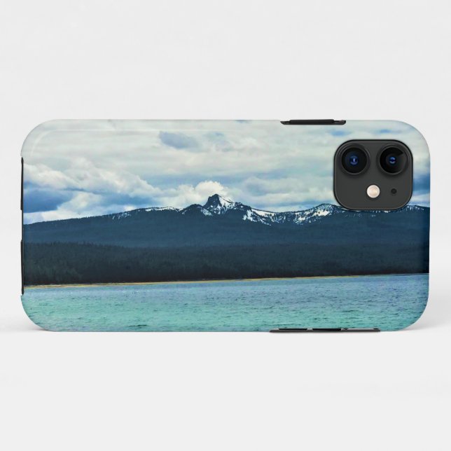 Capa Para iPhone 11 Crescent Lake, Oregon (Verso (horizontal))