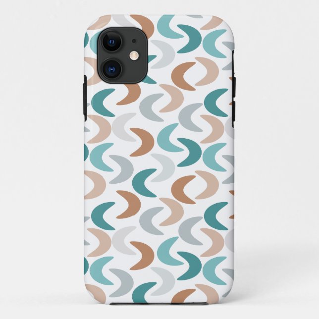 Capa Para iPhone 11 Crescentes de Praia (Verso)