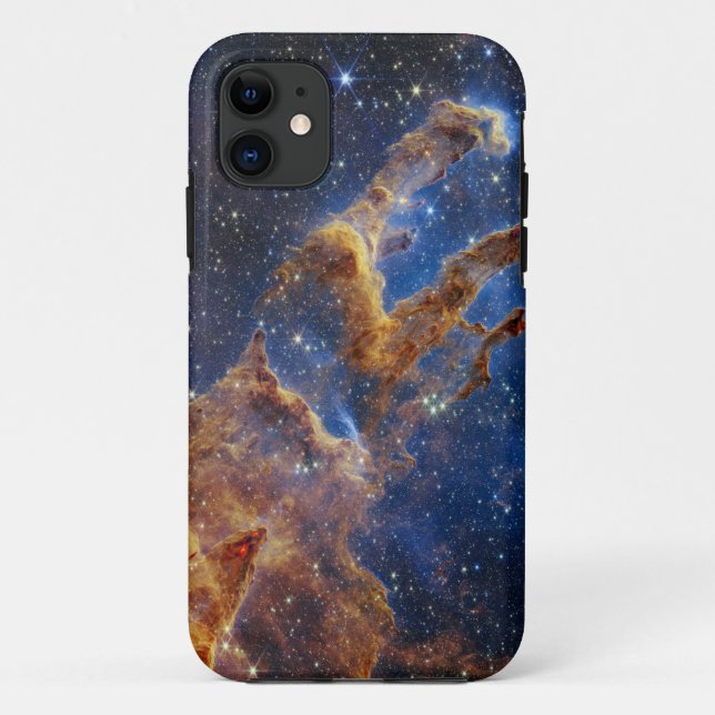 Capa Para iPhone 11 criação de pilares Webb Space Telescope Science na (Verso)