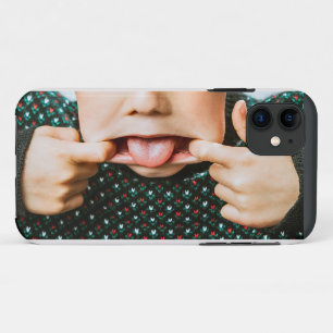 Capa Para iPhone 11 Criança Faz Rosto