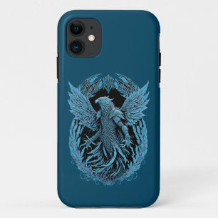 Capa Para iPhone 11 Criatura de fantasia   Águia medieval