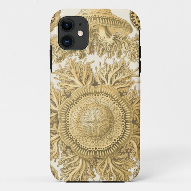 Capa Para iPhone 11 Criaturas do Mar de Ouro (Verso)