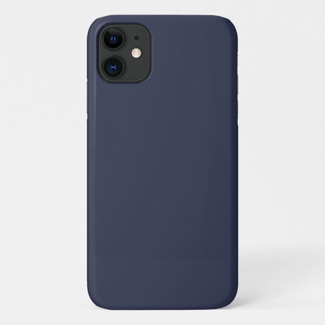 Capa Para iPhone 11 Crie seu próprio personalizável cinza escuro (Verso)