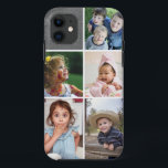 Capa Para iPhone 11 Crie seu próprio quadro de 5 fotos coladas<br><div class="desc">capas de iphone de Fotos Moderna personalizada com 5 fotos.</div>