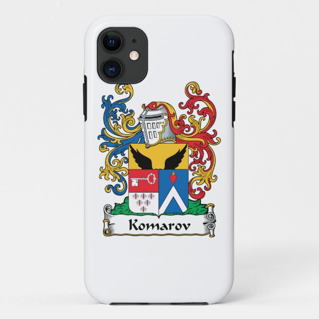Capa Para iPhone 11 Crista da família de Komarov (Verso)
