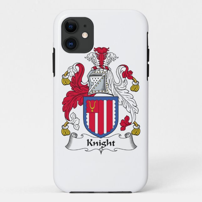 Capa Para iPhone 11 Crista da família do cavaleiro (Verso)
