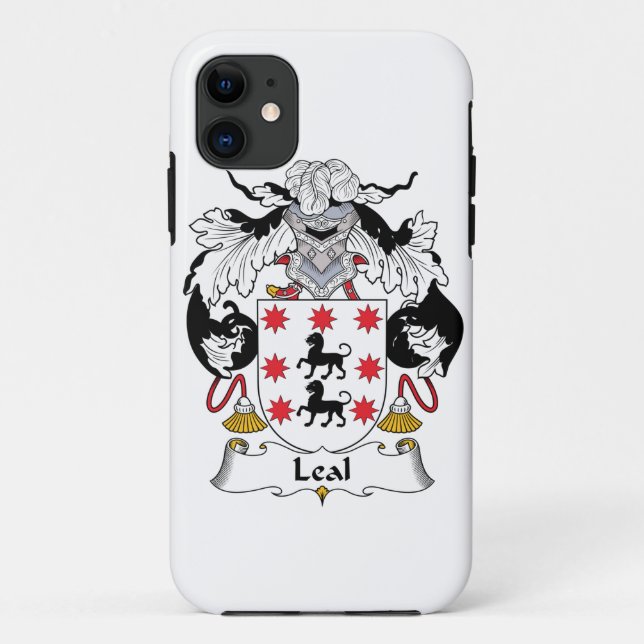 Capa Para iPhone 11 Crista Leal da família (Verso)