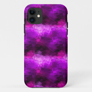 Capa Para iPhone 11 Cristais Roxos