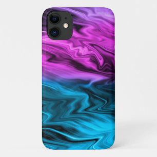 Capa Para iPhone 11 Crítico em vanguarda e azul