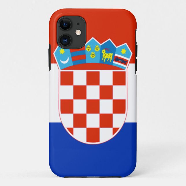 Capa Para iPhone 11 Croácia (Verso)