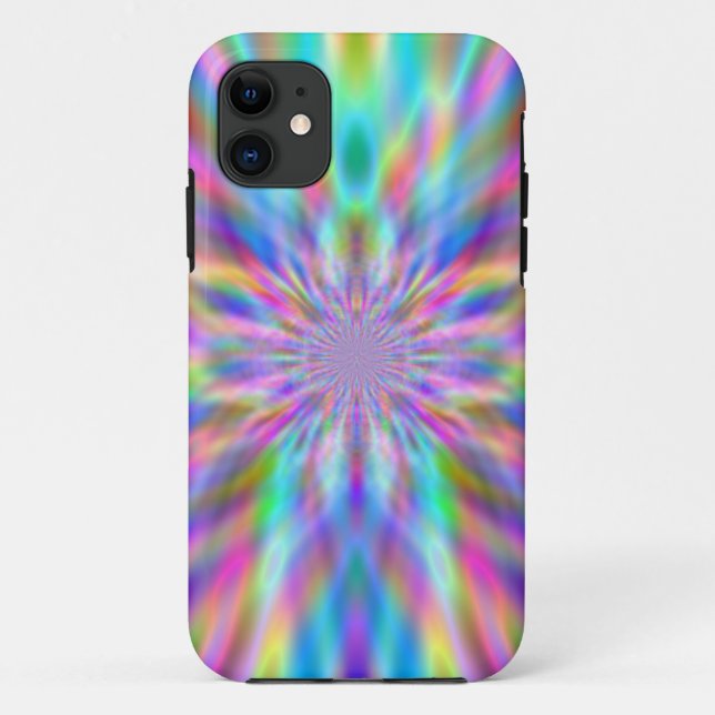 Capa Para iPhone 11 Cromo Iridescente Quatro (Verso)