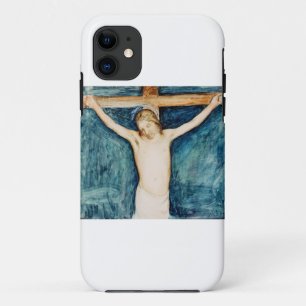 Capa Para iPhone 11 Crucificação do Altarpeça na Igreja