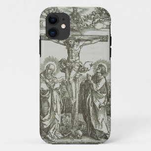 Capa Para iPhone 11 Crucificação Medieval de Jesus Cristo