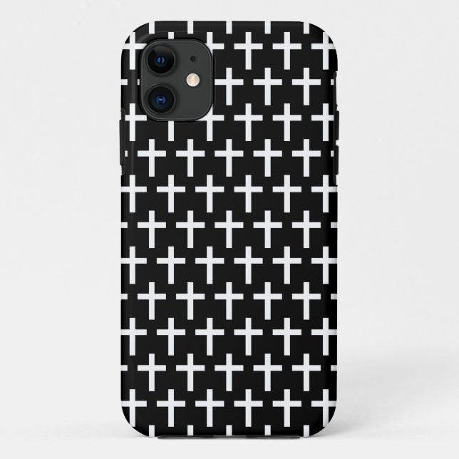 Capa Para iPhone 11 Cruz Cristã (Verso)
