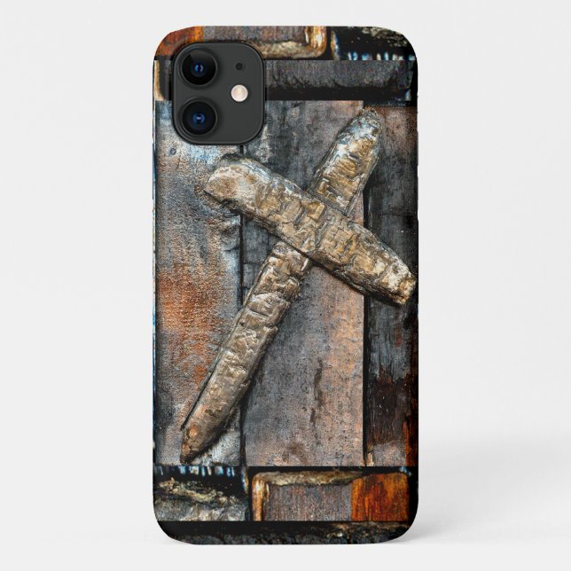 Capa Para iPhone 11 Cruz da força (Verso)