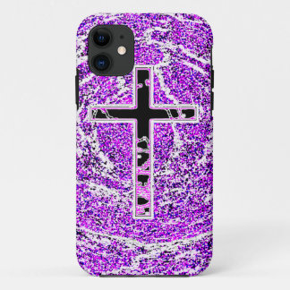 CAPA PARA iPhone 11 CRUZAMENTO A PRETO E A TINTA COM ANTECEDENTES